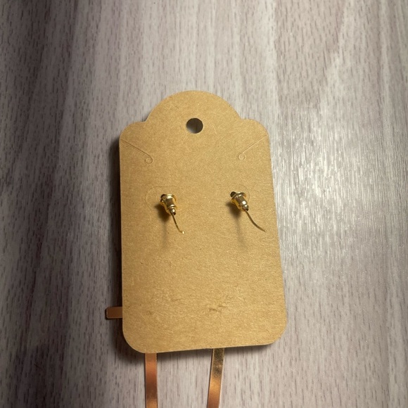 CROSS gold earrings - Picture 4 of 4